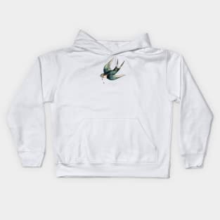 Flying bird Kids Hoodie